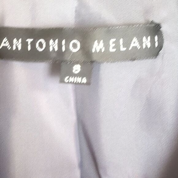 Antonio Melani Pant Suit Gray Size 8 - Picture 3 of 12